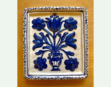 Ceramica pictata - set 4 flori