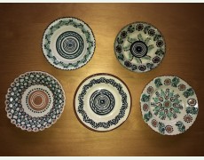 Set 5 farfurii ceramice mici
